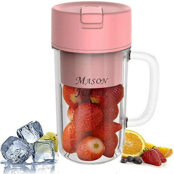 Juicer Portable Outdoor Juicing Cup, USB Charging Fruit Vegetable Blender